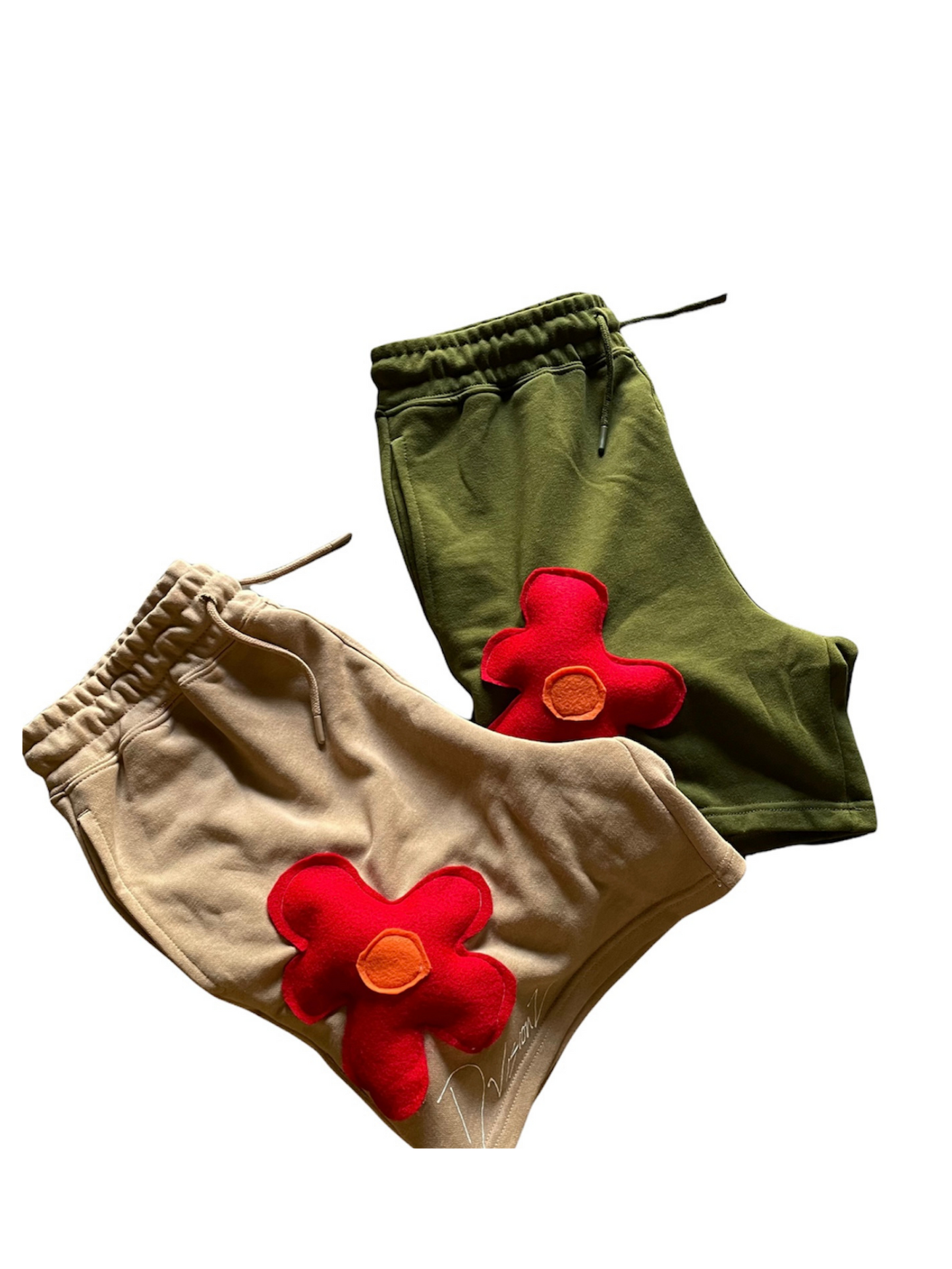 3D Flower Shorts