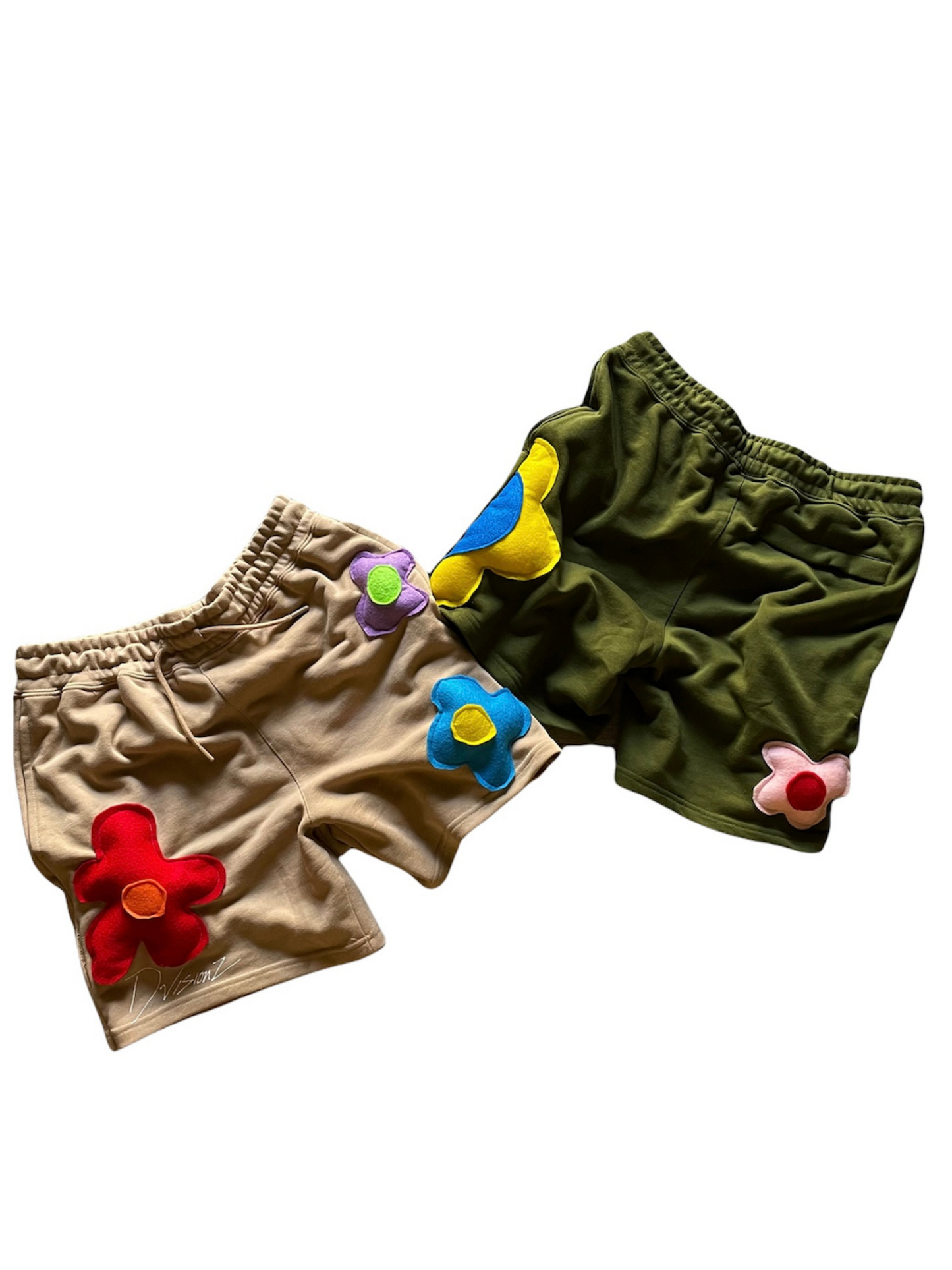 3D Flower Shorts